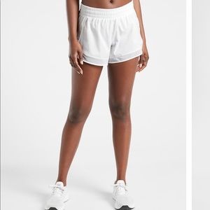Athleta Mesh Racer Run Short 4”